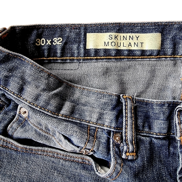 Gap Men's Distressed Skinny Jeans - Picture 6 of 7